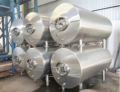 2000L inner open oval horizontal sake can