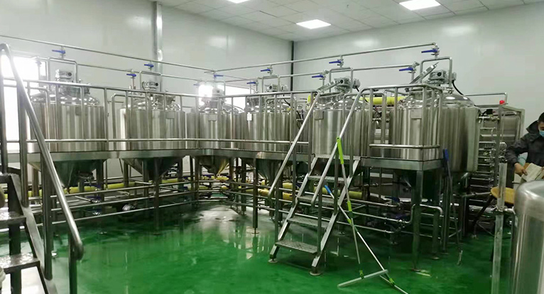 Dalian Peptide Oral Liquid Production Line in China