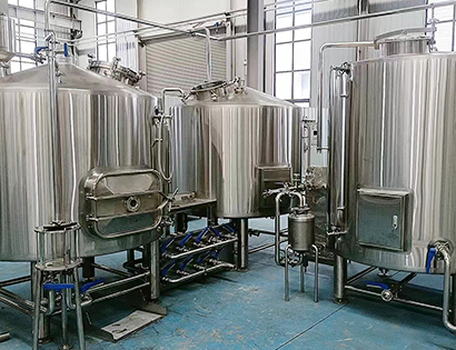 1500L saccharification two heater hot water tank