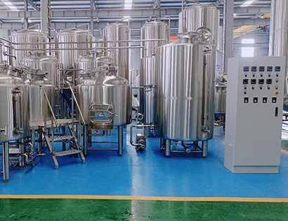 500L saccharification triple hot water tank