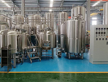 500L saccharification triple tank+hot water tank